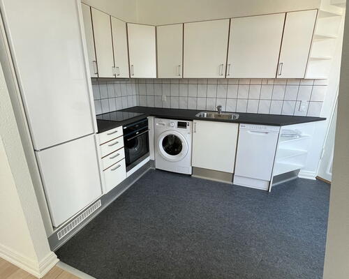 Charmerende 3-værelses i Aalborg Centrum med sydvendt altan, hems og bykig