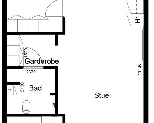 3 værelses lejlighed i Tjele