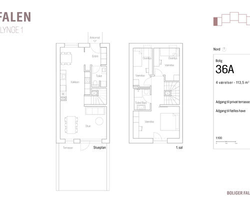 4 værelses hus i Odense C