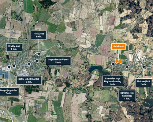 4 værelses hus i Vojens