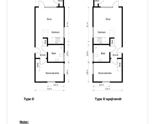 2 værelses lejlighed i Aalborg Øst