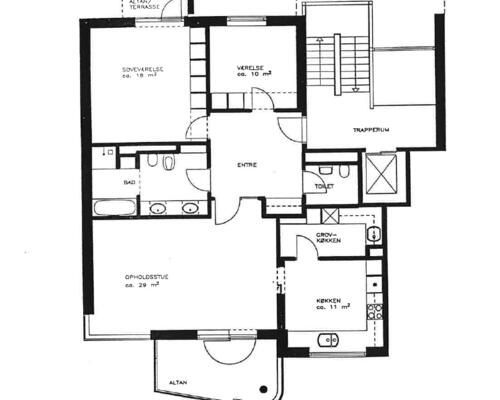 Skøn 3-værelses lejlighed ud til vandet i Skodsborg