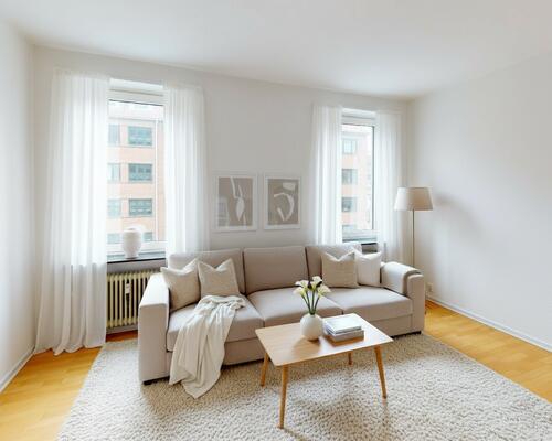 Indbydende lejlighed i hjertet af Aalborg med grønne omgivelser