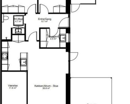 4 værelses hus i Viborg