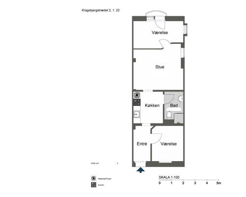 Skøn lejlighed i Odense CKUN 1 MÅNEDS DEPOSITUM