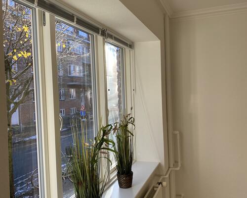 Skøn 3 vær. i vestbyen m. nyt køkken