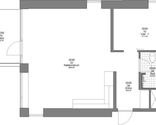 2 værelses lejlighed i Vejen