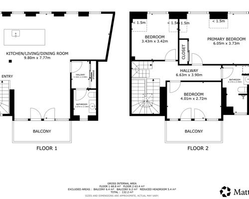 3 værelses lejlighed i København K