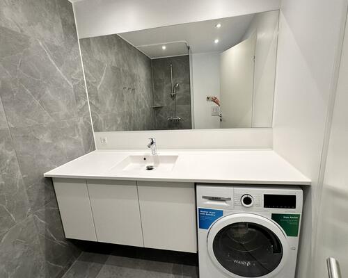 Moderne 2-værelses lejlighed med naturudsigt