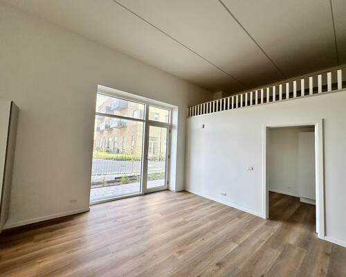 Moderne 2-værelses lejlighed med naturudsigt