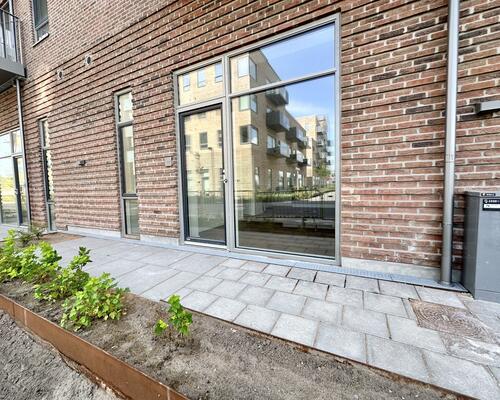 Moderne 2-værelses lejlighed med naturudsigt