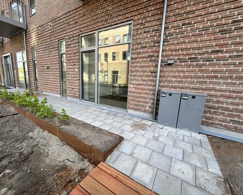 Moderne 2-værelses lejlighed med naturudsigt