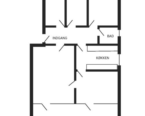 4 værelses lejlighed i Herning