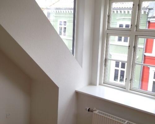 Lejlighed på Kongensgade med tagterrasse