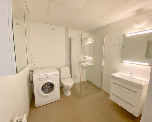 Rummelig 2-værelses lejlighed i Nørresundby