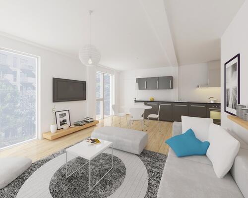 1 værelses lejlighed i København S