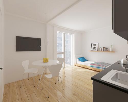 1 værelses lejlighed i København S