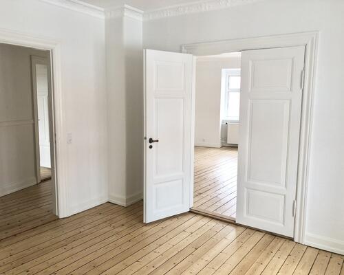 Delevenlig lejlighed med udsigt og charme i Aalborg