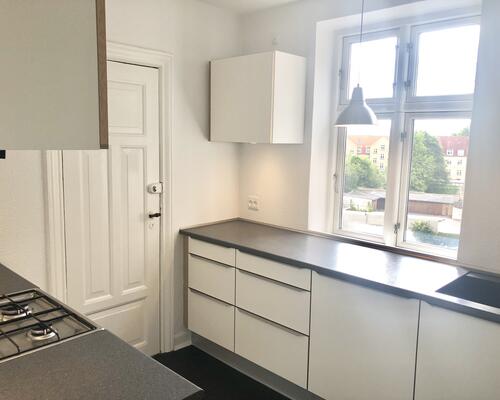 Delevenlig lejlighed med udsigt og charme i Aalborg