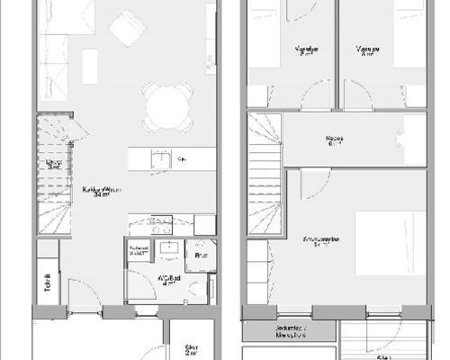 4 værelses lejlighed i Årslev