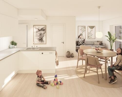 3 værelses lejlighed i Årslev