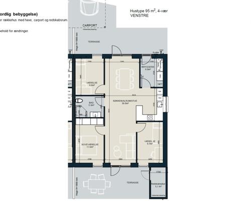 4 værelses hus i Ringe