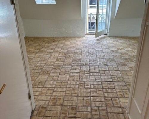 Loftlejlighed med hems