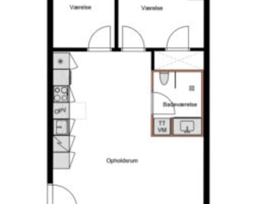 3-værelses lejlighed i nybygget ejendom, med fantastisk altan!