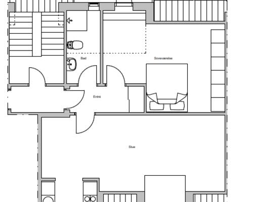 Luksus lejlighed med udsigt