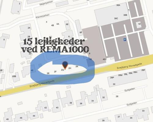 2 værelses lejlighed i Herning