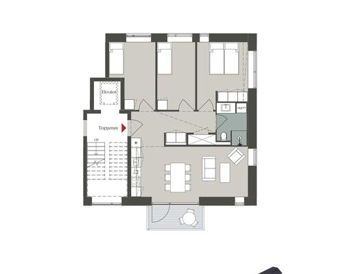 3 værelses lejlighed i Odense V