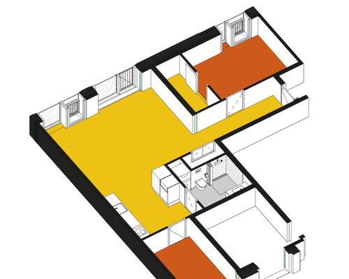 2 værelses hus i Odense SV