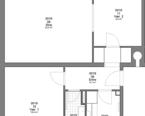 4 værelses lejlighed i Varde