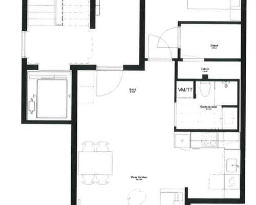 Skøn 2-værelses lejlighed i Ballerup