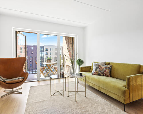 1 værelses lejlighed i København SV