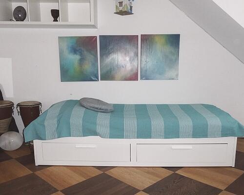 Møbleret luksus penthouse lejlighed roligt og centralt beliggende i eftertragtet kvarter tæt ved havnebassinet og Nyhavn.