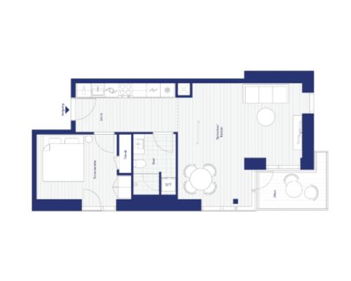 2 værelses – Munkebjergvænget 108, lejl. 5 – Odense M