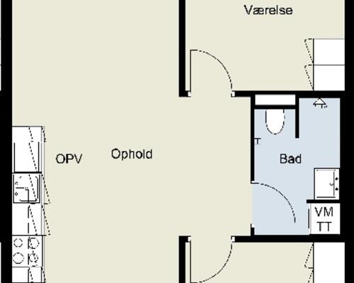 3 værelses lejlighed i Odense C