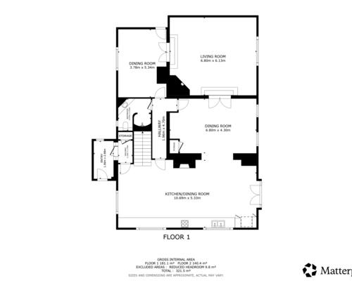 4 værelses hus i Hellerup
