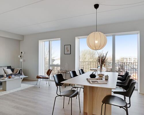 3 værelses lejlighed på 90 m²