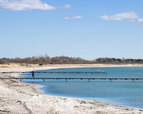 Dejligt køkkenalrum med udgang til altan