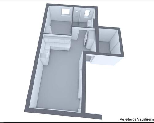 2 værelses hus i Aars