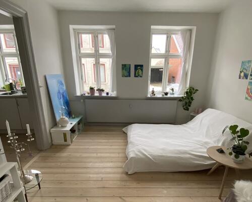 Skøn lys 2 vær. stue lejlighed i Nyborg – 58 Kvm