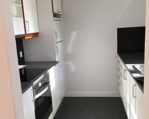 Lys 2-værelses på 48 m2 tæt på Aalborg Centrum – nyere køkken og gulvvarme på badværelse