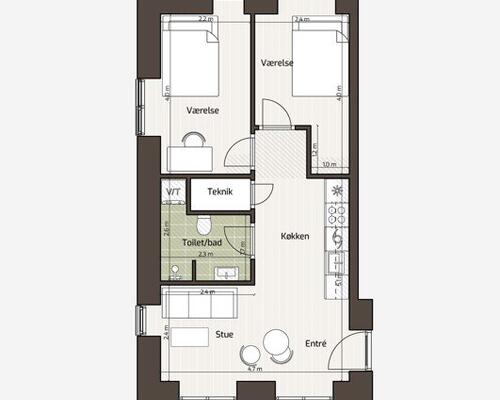 PERFEKT 3 VÆRELSES TÆT PÅ AARHUS