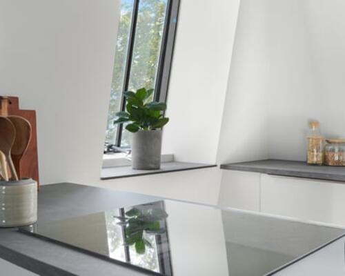 Stuelejlighed med privat terrasse