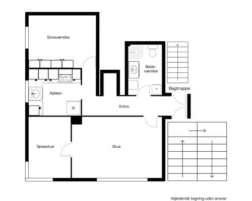 3 værelses lejlighed i Randers NV