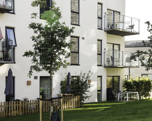 Egedal Stationsby - Fin 2 vær. lejebolig med terrasse