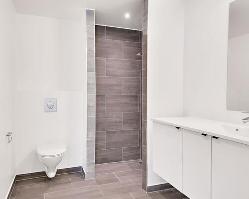 Egedal Stationsby - God 3 vær. lejlighed med privat terrasse ud mod de grønne områder