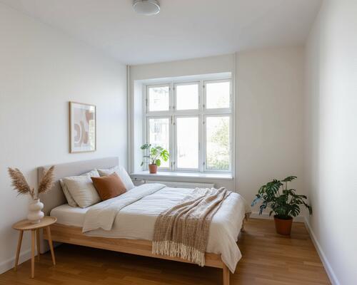 Lys toværelseslejlighed i Aalborg Vestby med nærhed til fjorden